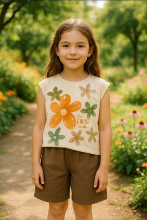 تیشرت و شلوارک دخترانه