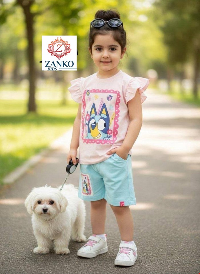 تیشرت و شلوارک طرح blue