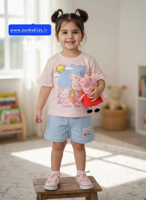 تیشرت و شلوارک طرح piqi