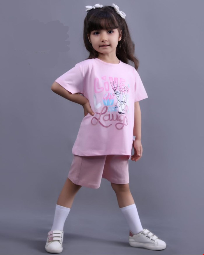 تیشرت و شلوارک طرح مینی موس