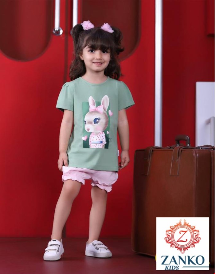 تیشرت و شلوارک طرح خرگوش