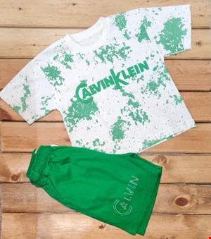 تیشرت و شلوارک طرح calvin klein